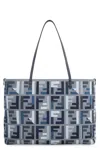 Fendi Roll Large Tote-bag In Blue