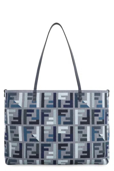 Fendi Roll Large Tote-bag In Blue