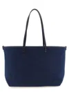 Fendi Blue Roll Medium Reversible Tote In Blue