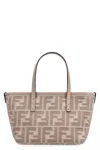 Fendi Dove Grey Roll Mini Minibag In Grey