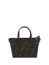 Fendi Roll Mini Handbag In T.moro+r.ebano+os