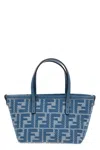 Fendi Women Embroidered Chenille Mini Roll Handbag