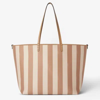 Fendi "roll" Shoulder Bag In Sand