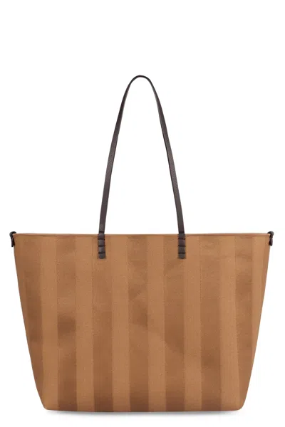 Fendi Women's Roll Tote Bag In Brown