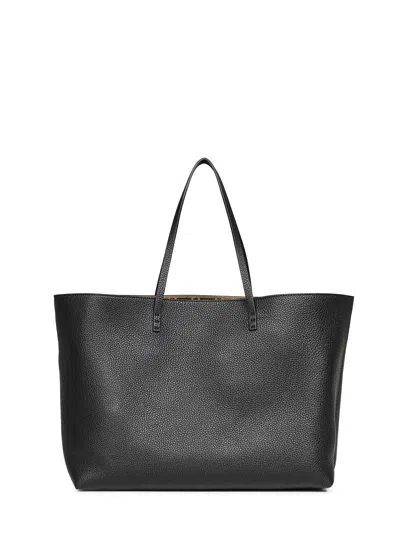 Fendi Roll Tote Bag In Black