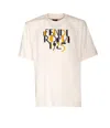 Fendi Roma 1925 Print Cotton T-shirt Clothing In White
