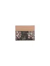 Fendi Flower Bouquet Ff Fabric Card Holder Accessories