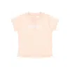 Fendi Roma Embroidery T-shirt Kids In Pink