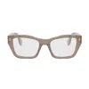 Fendi Full-frame Flat Mirror In Brown