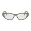 Fendi Roma Eyeglasses In Green