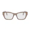 Fendi Full-frame Flat Mirror In Brown
