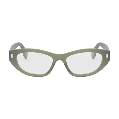 Fendi Roma Eyeglasses In Green