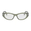 Fendi Roma Eyeglasses In Green