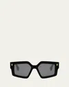 Fendi Roma Fe40162i Sunglasses In Sblksmk