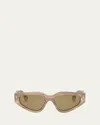 Fendi Roma Fe40163u Sunglasses In Sbeigbrn