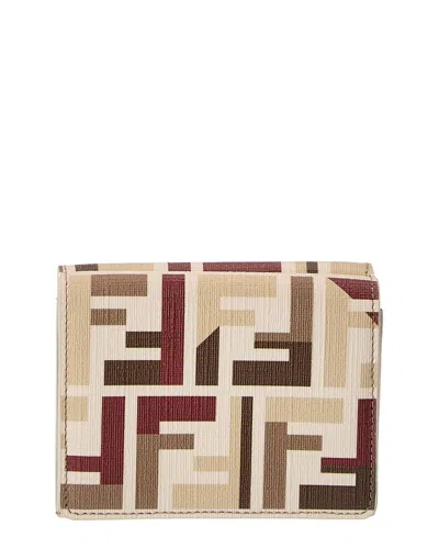 Fendi Roma Leather Card Case