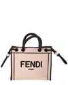Fendi Roma Mini Canvas Tote
