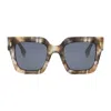 Fendi Roma Sunglasses In Brown