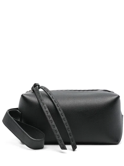 Fendi Roma Wash Bag In Black