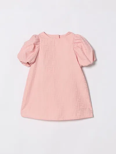 Fendi Babies' Romper Kids  In Pink