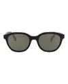 Fendi Round-frame Acetate Sunglasses With Saddle Nose Bridge