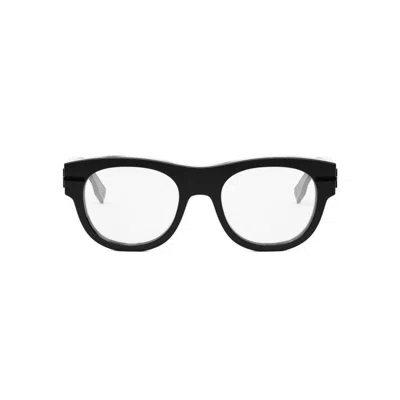 Fendi Round-frame Glasses In 001