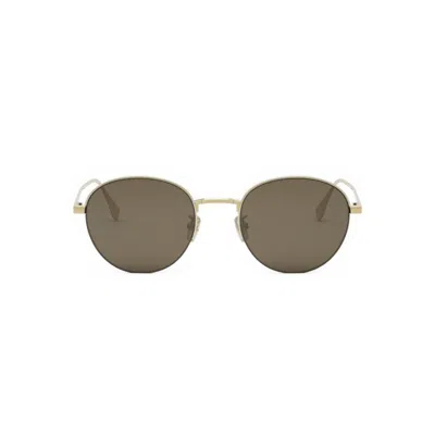 Fendi Round-frame Sunglasses In 30e