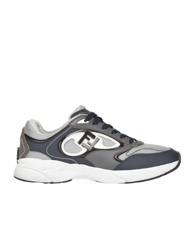FENDI FENDI FORWARD LACE-UP SNEAKERS