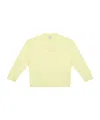 Fendi Kids Logo Sweatshirt In Yellow