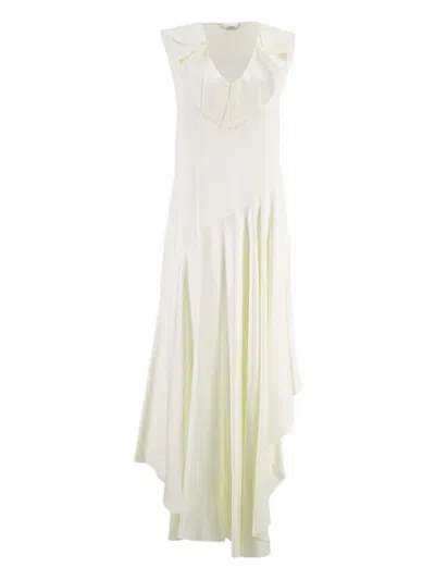 Fendi Ruffled Daily Dress In White