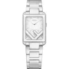 Fendi Women's Run Away 22.5mm Stainless Steel Bracelet Watch In Silver