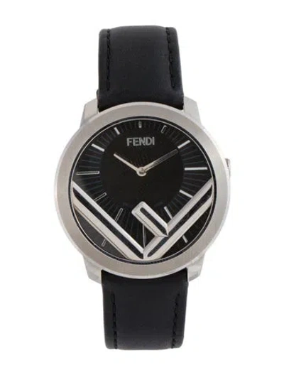 Pre-owned Fendi Run Away Watch, 41mm In Multicolor