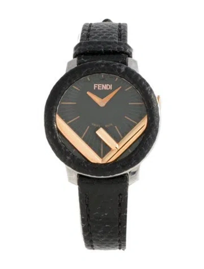 Pre-owned Fendi Run Away Watch In Multicolor