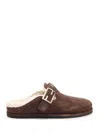 Fendi Open-heel Muller Shoes In Brown