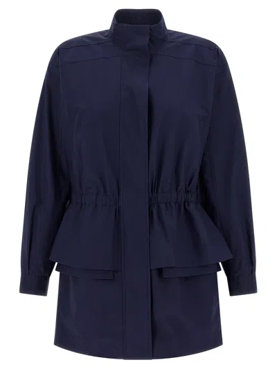 Fendi Saharan Jacket Puffer Jackets Blue In Multi