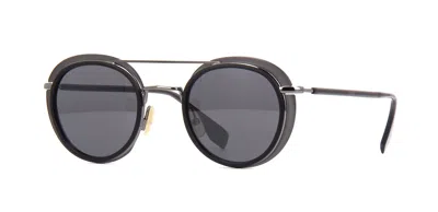 Pre-owned Fendi Saint Laurent Sl 558 Black/grey (003) Sunglasses In Gray
