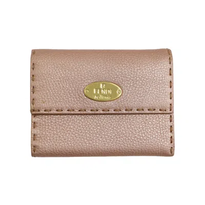 Pre-owned Fendi Salmon Pink Wallet (tri-fold) ()