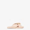 Fendi Feel Knotted Slide Sandal