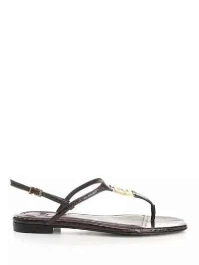 Fendi Sandal In Brown