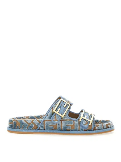 FENDI LOGO SANDALS