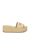 Fendi Slippers Sunshine In Rafia Donna