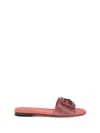 Fendi Python Print Sandals