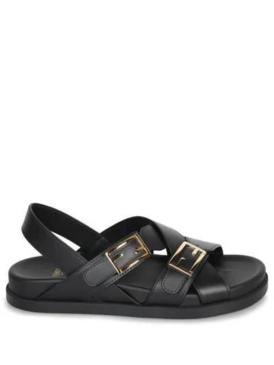 Fendi Sandals In Black