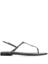 Fendi Green Open Toe Sandals In Blue