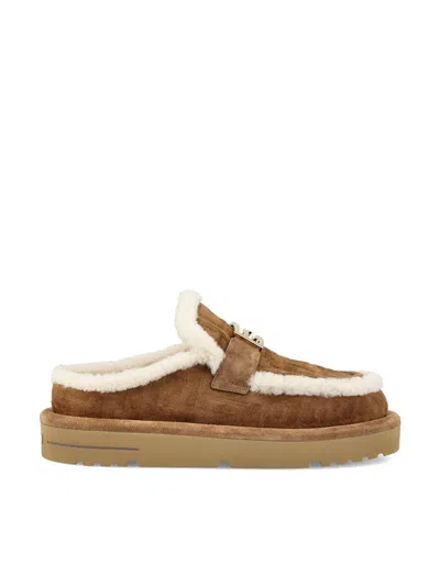 Fendi Sandals In Brown