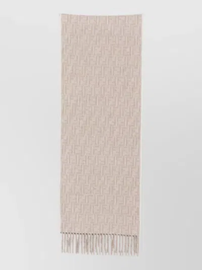Fendi Scarf In Neutral