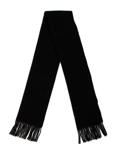 Pre-owned Fendi Scarf In Black