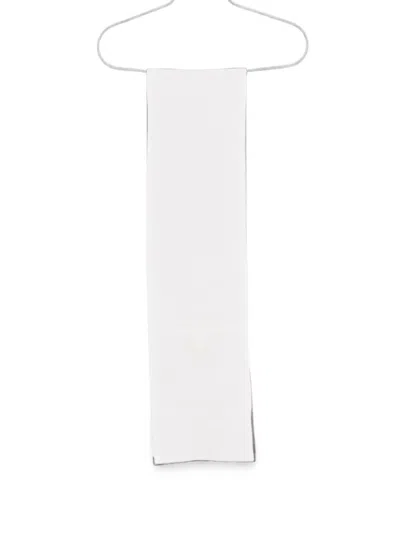 Fendi Kids' Scarf Double Ff Reversible In White
