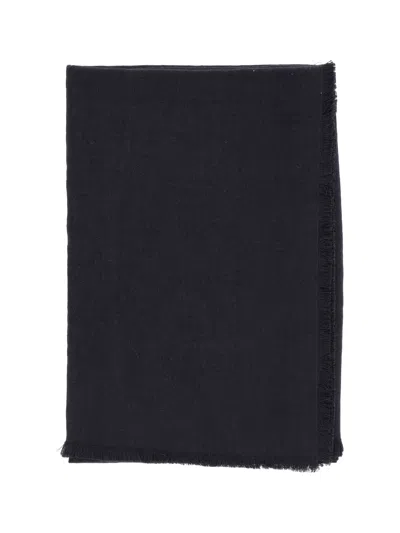 Fendi Scarf "ff" In Black