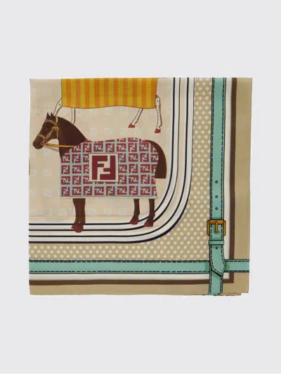 Fendi Scarf Kids  In Gray